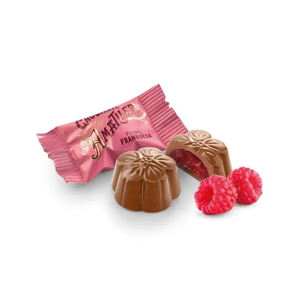 Amatller Milk Chocolate Raspberry Pralines