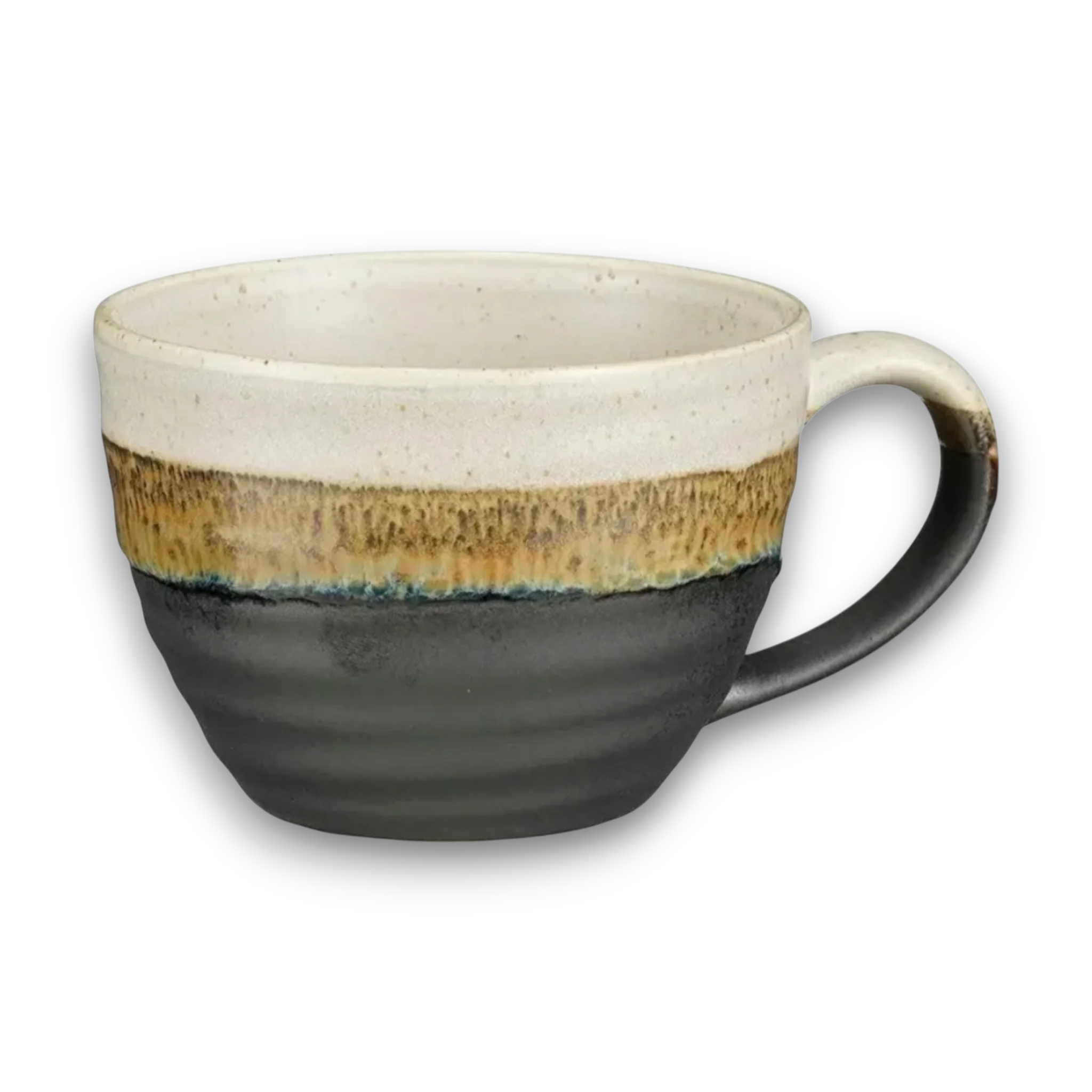 Coffee/Tea Mug Ethan – Black/Brown/Beige